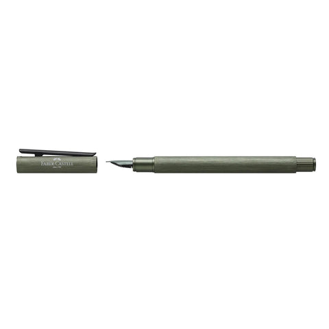 Neo Slim Olive Green Aluminum Fountain Pen
