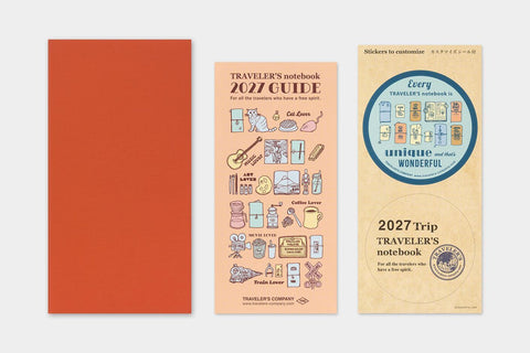 TRAVELER'S notebook, Regular Size, 2027 Monthly