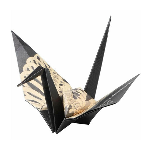 Ukiyo-e Crane Origami Paper