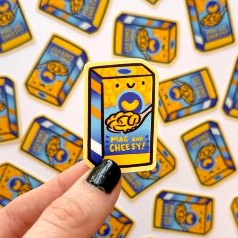 Mac + Cheese Mini Sticker