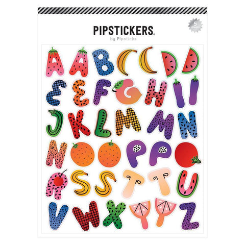 Fresh Picked Big Alphabet Stickers