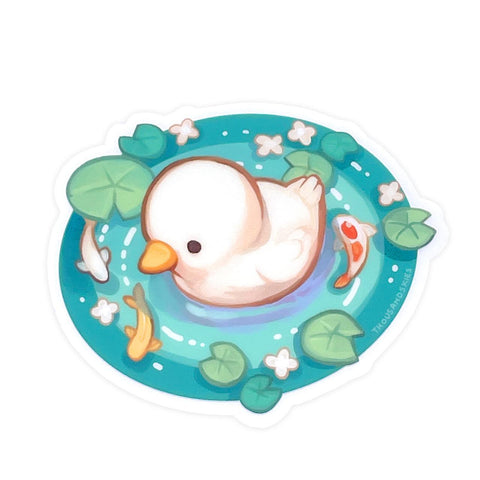 Lost Duckling Sticker