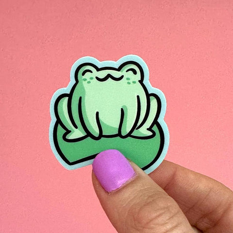 Frog Mini Sticker