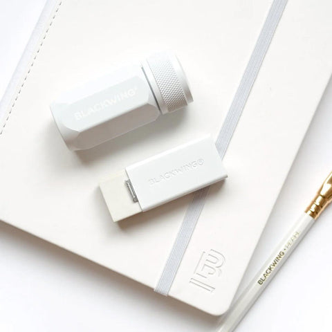One-Step Long Point Pencil Sharpener, White