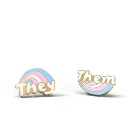 They / Them Earrings