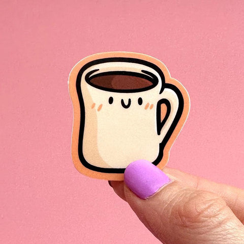 Coffee Cup Mini Sticker