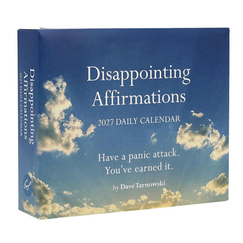 Disappointing Affirmations 2027 Daily Calendar
