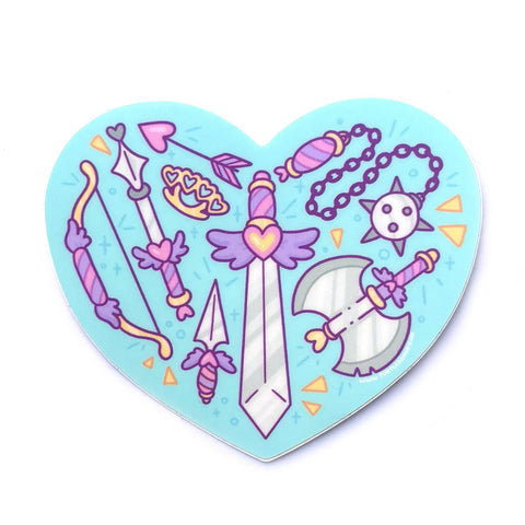 Kawaii Weapons Sticker