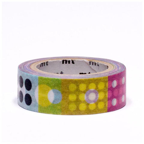 Kapitza Polka Dot Ice Washi Tape