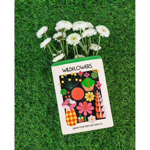 Wildflower Seeds Vase