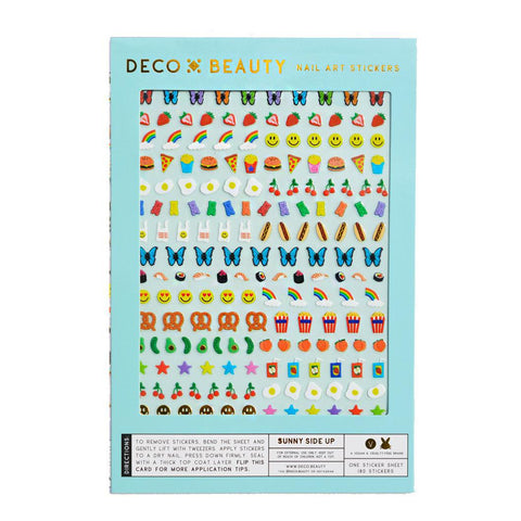 Sunny Side Up Nail Art Stickers