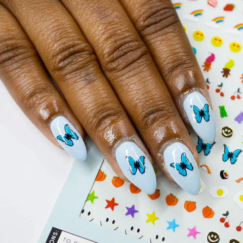 Sunny Side Up Nail Art Stickers