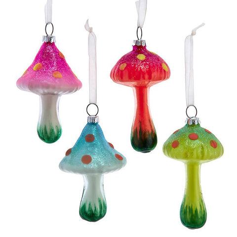 Glow-in-the-Dark Mushroom Ornaments