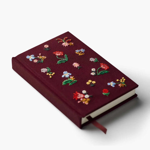 Gracie Embroidered Mini Journal