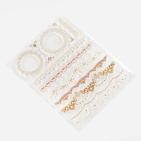 Clear Stamps, Vintage Lace