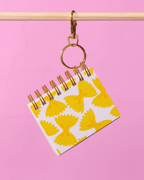 Farfalle Teenybook Mini Notebook Bag Charm