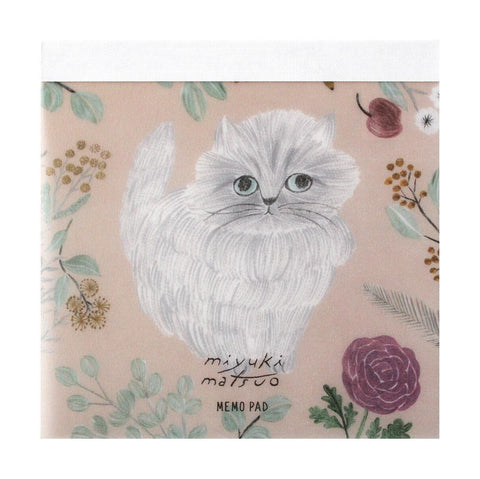 Miyuki Matsuo Cat Memo Pads