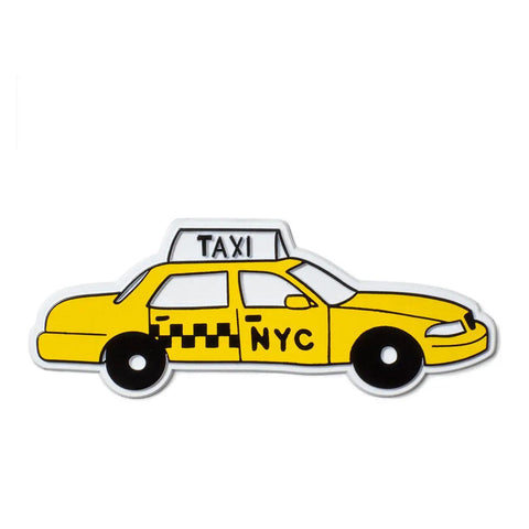 NYC Taxi Retro Magnet