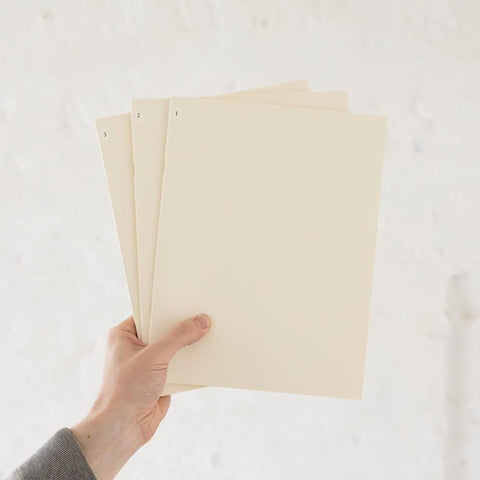 MD Light A4 Grid Notebooks, Pack of 3