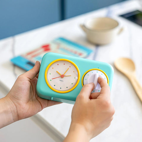 Mint Retro Kitchen Timer