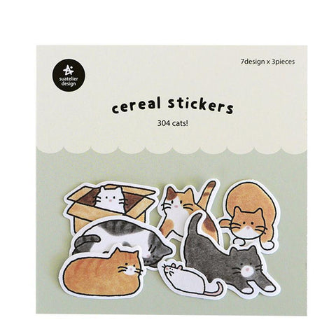 Cats! Cereal Sticker Pack