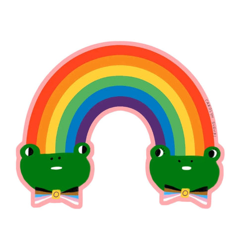 Rainbow Connection Sticker