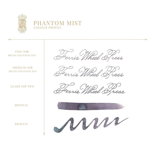 Phantom Mist Fountain Pen Ink
