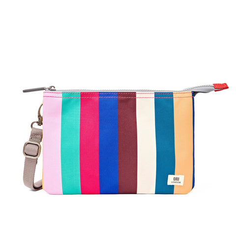 Carnaby Crossbody Bag, Wide Multi Stripe