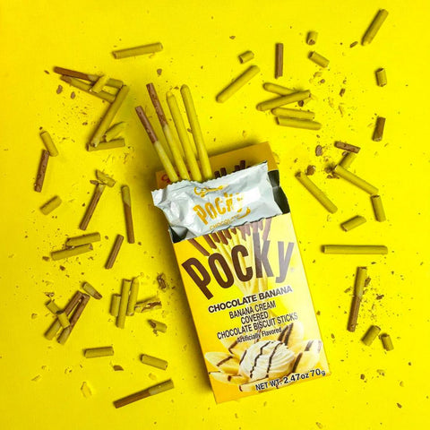 Chocolate Banana Cream Pocky