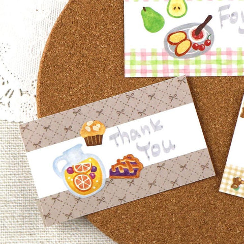 Brown Bows Washi Tape