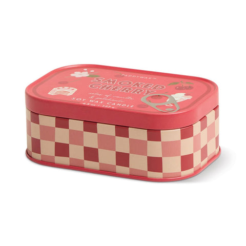 Smoked Cherry Bistro Tin Candle