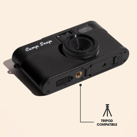 Camp Snap 2 Screen-Free Digital Camera, Stealth Black