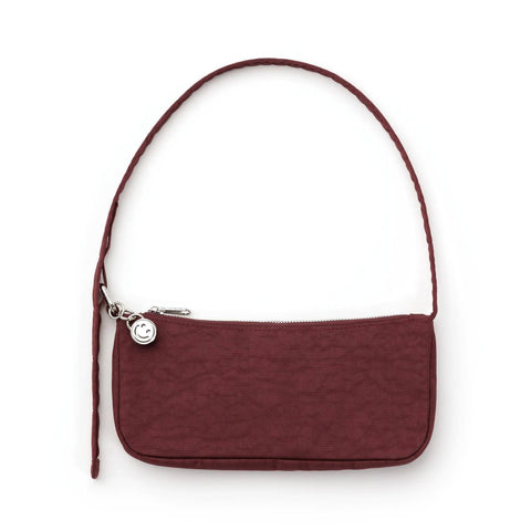Nylon Pochette: Mahogany
