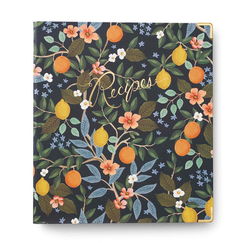 Citrus Grove Recipe Binder