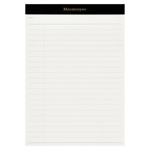 Mnemosyne A5 Notepads, Pack of 3