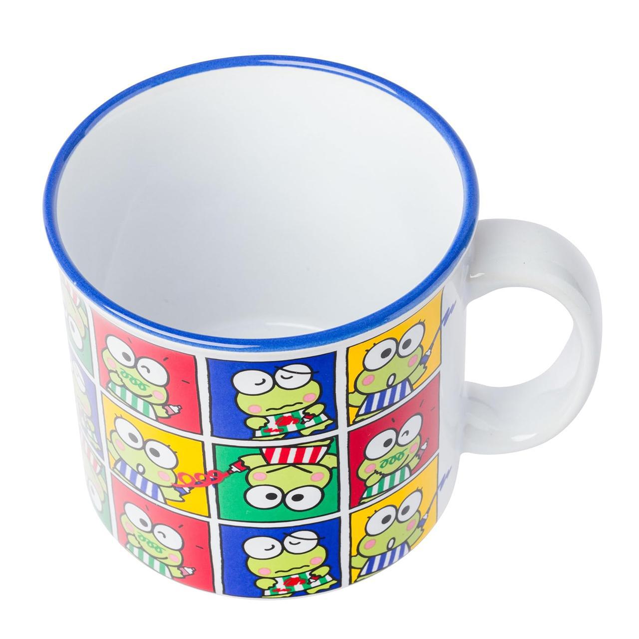 Keroppi Color Doodle Ceramic Mug - Thumbnail 4