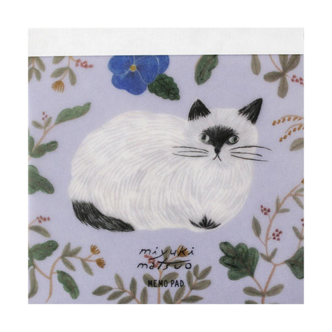 Miyuki Matsuo Cat Memo Pads