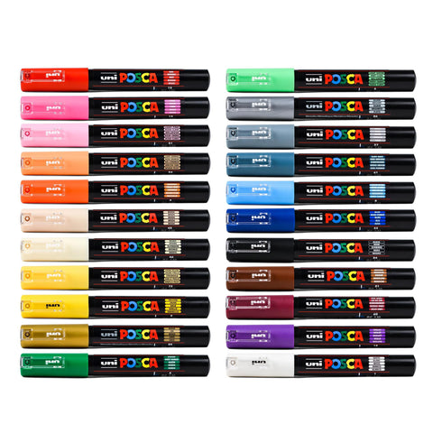POSCA PC-1M Paint Markers