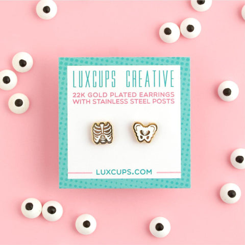 Bone Buds Earrings