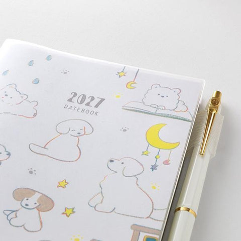 2027 B6 Pocket Diary, Dog