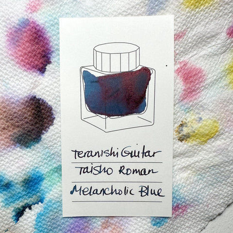 Teranishi Guitar Taisho Roman Haikara Ink, Melancholic Blue
