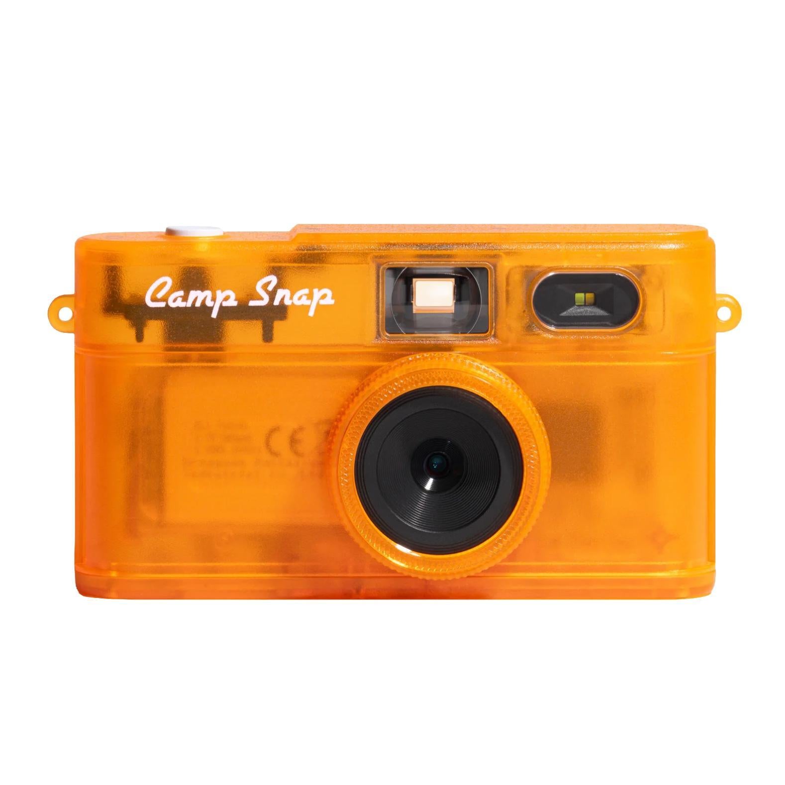 Camp Snap 2 Screen-Free Digital Camera, Tangerine Drift – Zakka Joy
