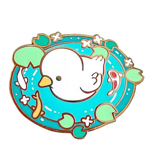 Lost Duckling Enamel Pin