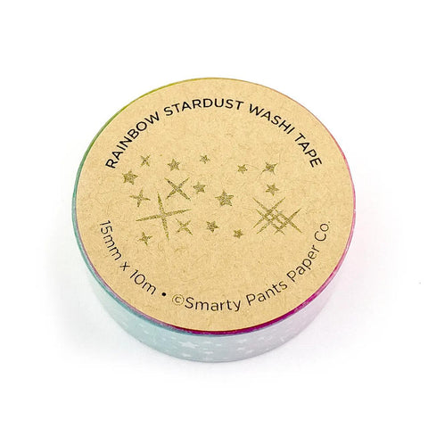 Rainbow Stardust Washi Tape