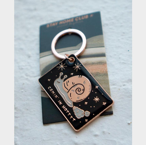 Comin' in Hot Keychain