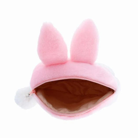 Mofusand Fluffy Bunny Zipper Pouch