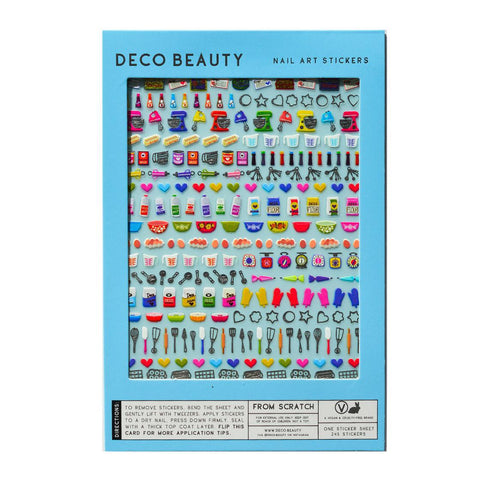 From Scratch Nail Art Stickers