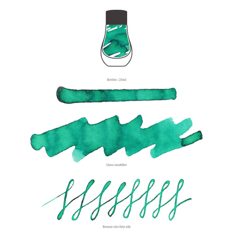 Standard Series Bottled Ink, Tsavorite