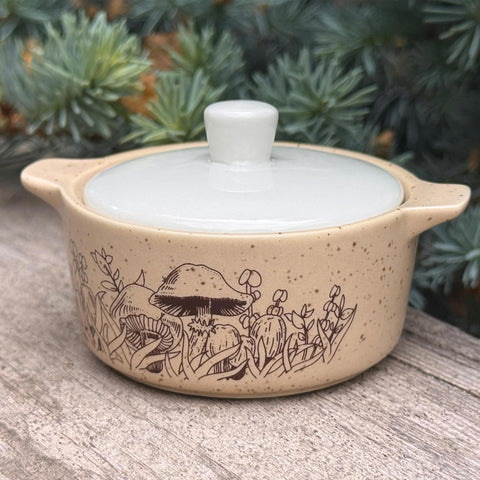 Forest Fancies Casserole Ceramic Trinket Box