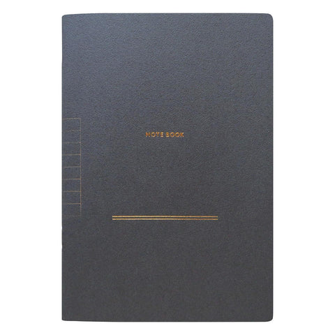 COTOMO Lined B6 Notebook, Dark Grey